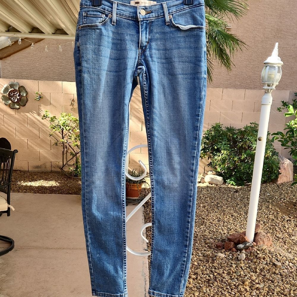 Levi's 524 Skinny Women's Size 3 Light Blue Jeans